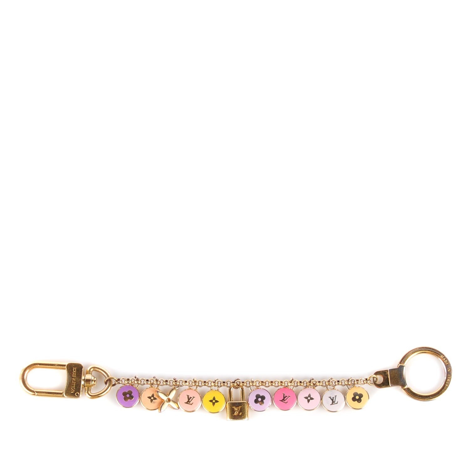 Louis Vuitton Pastilles Key Chain Bag Charm Multicolor 1 of 5