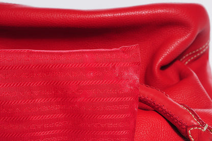 Prada Vitello Daino Hobo Fuoco 11 of 12