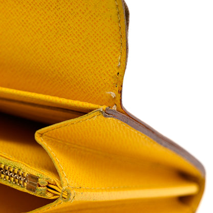 Louis Vuitton Monogram Multicolor Sarah Wallet White Citron 8 of 9