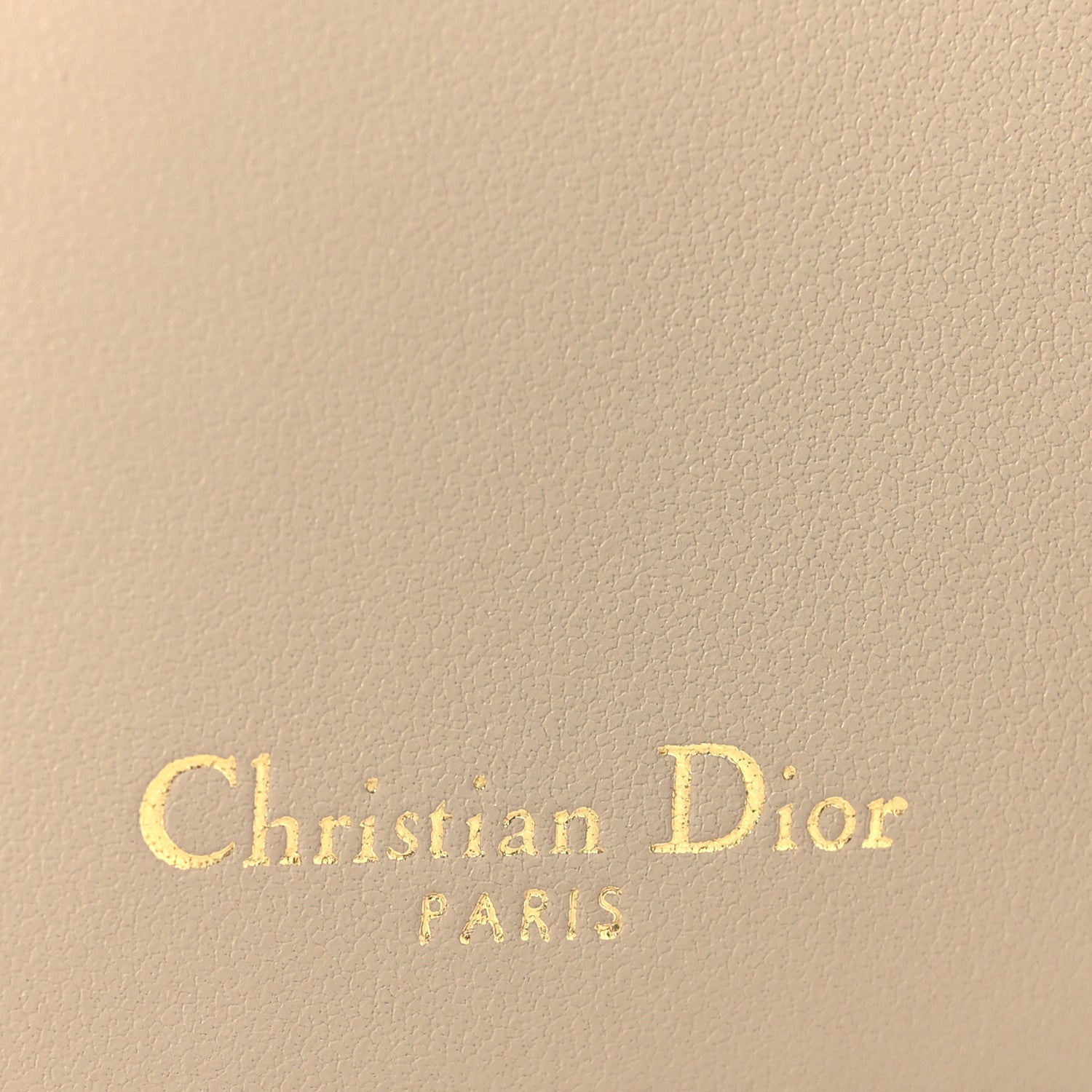 Christian Dior Goatskin Saddle Lotus Wallet Sand 6 of 8