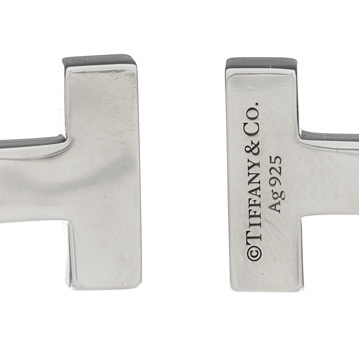 Sterling Silver T Square Bracelet