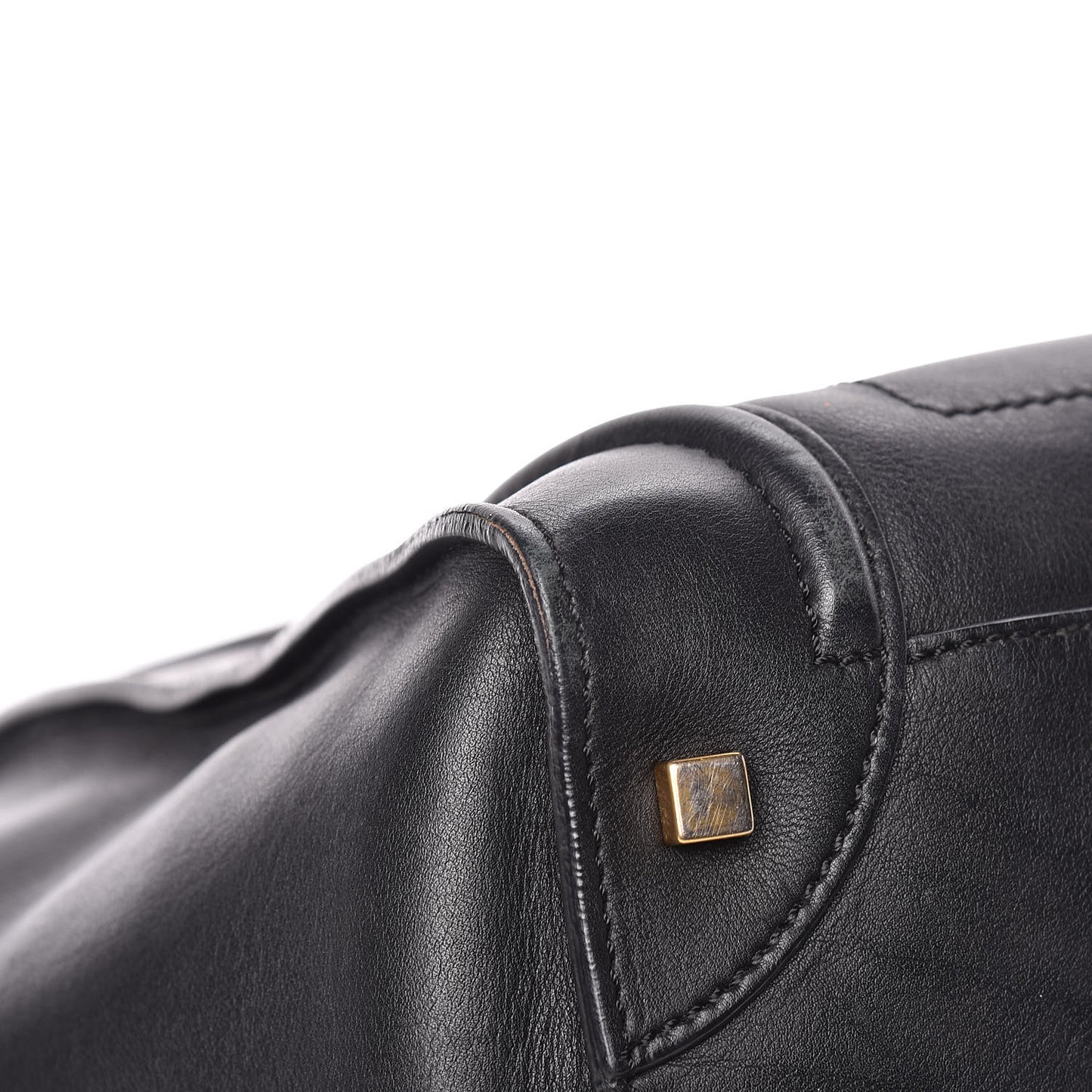 Smooth Calfskin Mini Luggage Black