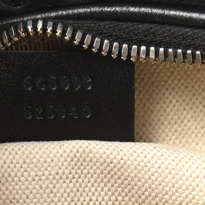 Gucci Calfskin GG Tennis Embossed Pocket Belt Bag Black 8 of 11