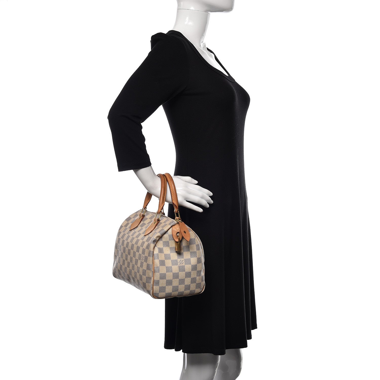 Louis Vuitton Damier Azur Speedy 25 2 of 24