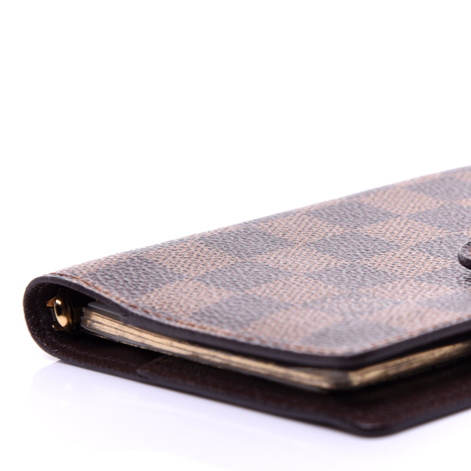 Louis Vuitton Damier Ebene Small Ring Agenda Cover 7 of 10