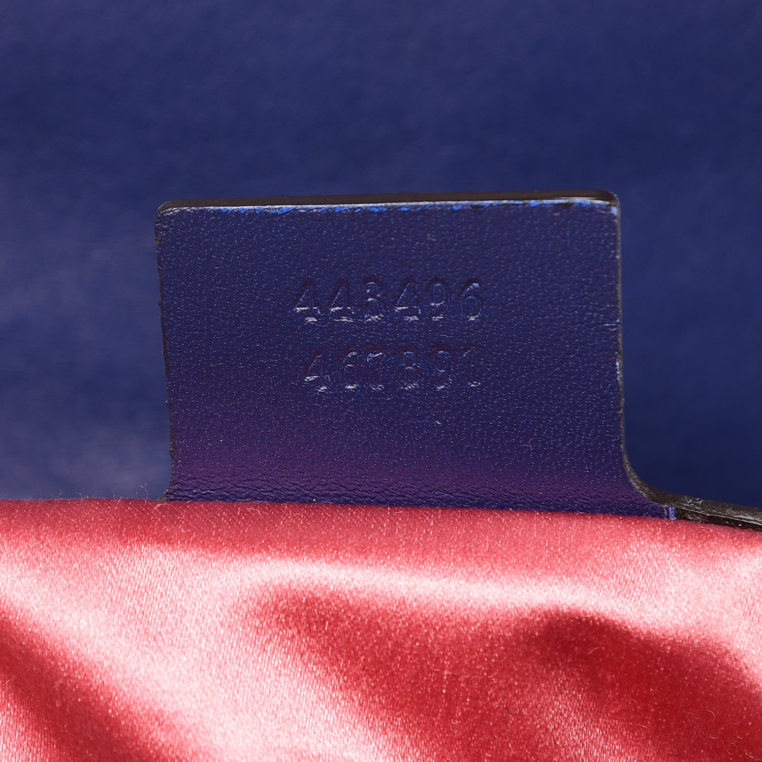 Gucci Velvet Matelasse Medium GG Marmont Shoulder Bag Cobalt Blue 7 of 18