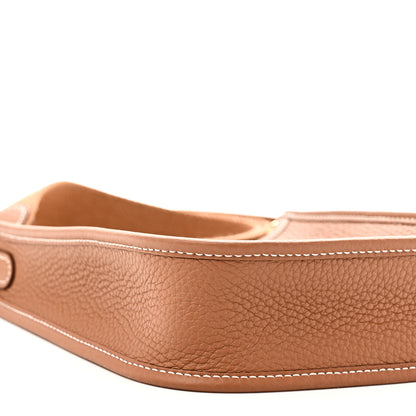 Hermes Taurillon Clemence Evelyne TPM Gold 9 of 11