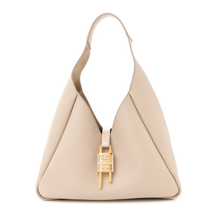 Givenchy Calfskin Medium G-Lock Hobo Natural Beige 1 of 16