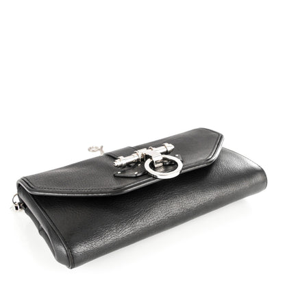 Givenchy Sugar Goatskin Obsedia Chain Shoulder Bag Black 4 of 7