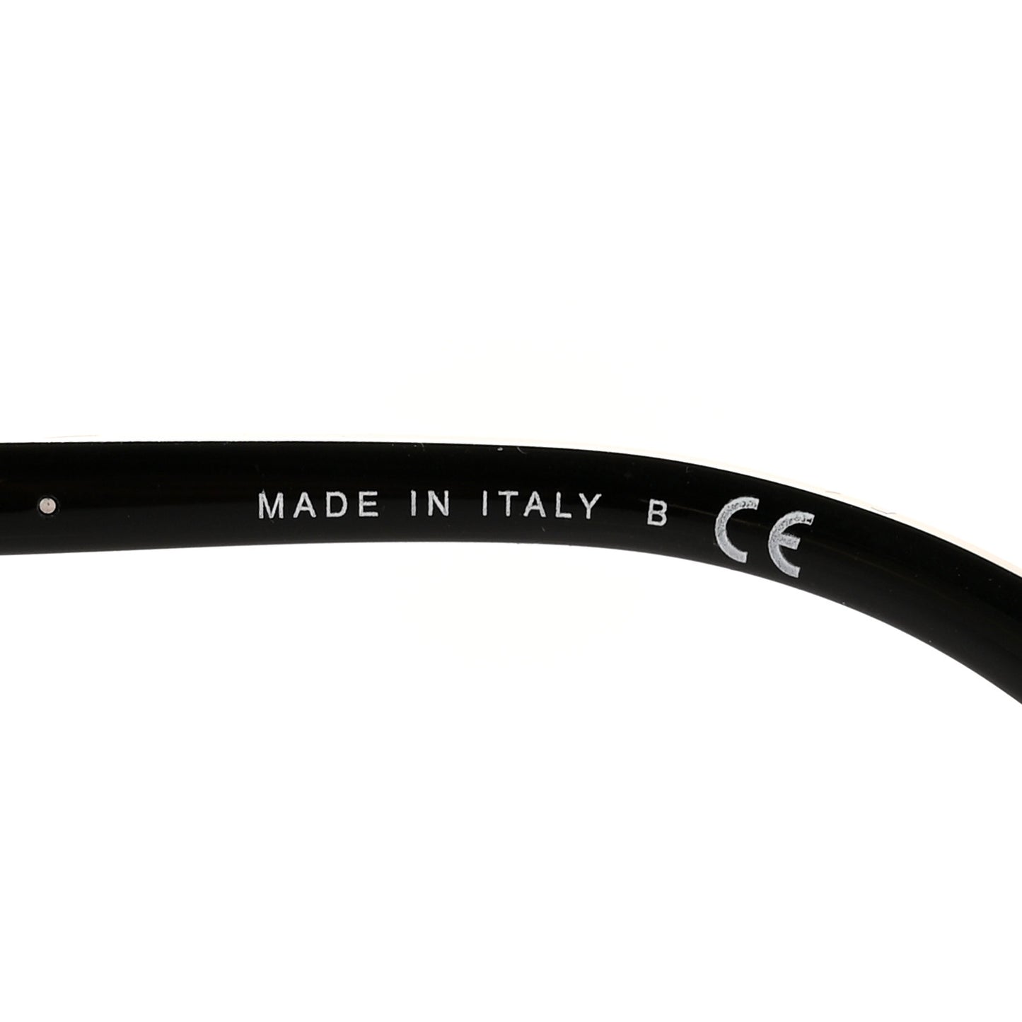 Acetate Metal Pantos Sunglasses 5440-A Black Gold