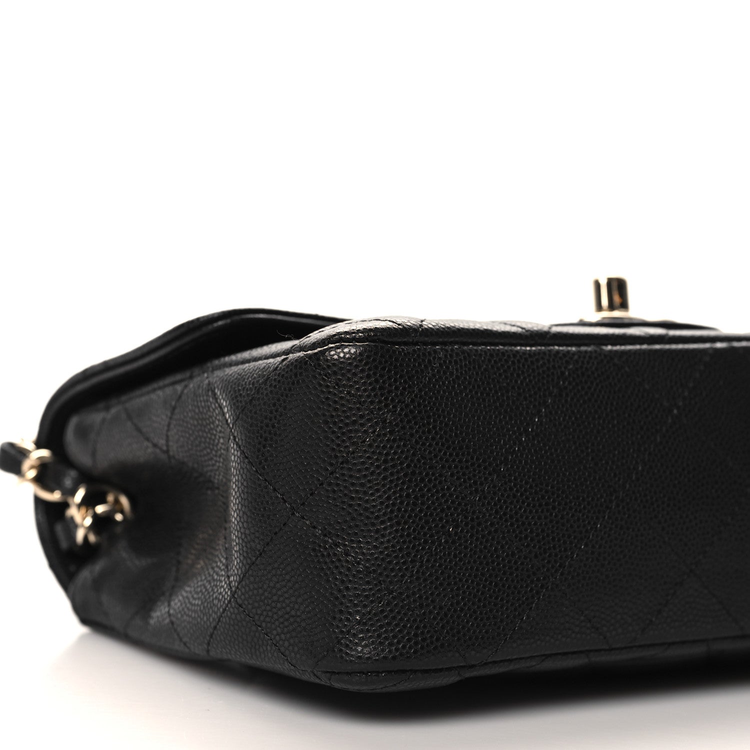 Chanel Caviar Quilted Mini Rectangular Flap Black 9 of 11