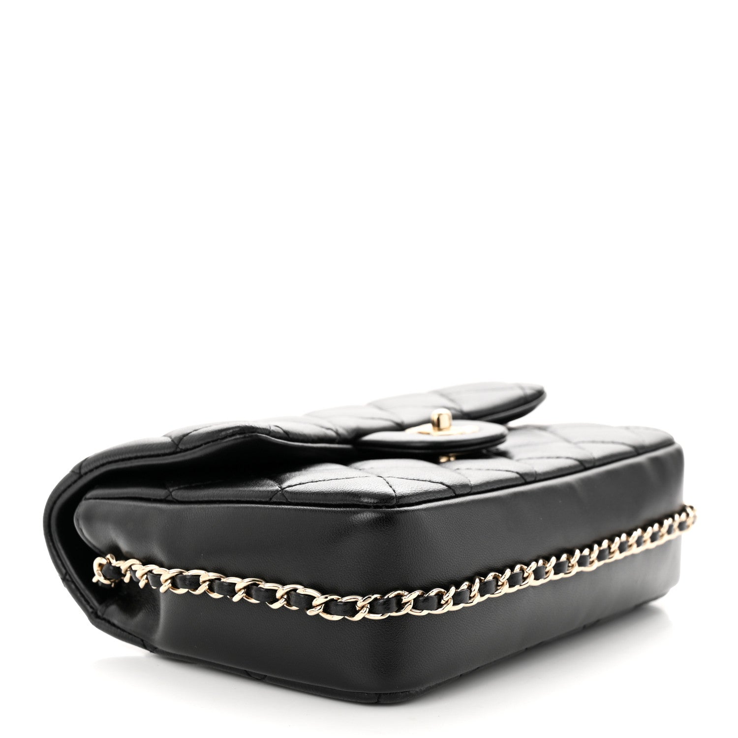 Chanel Lambskin Quilted Small My Precious Flap Black 4 of 10