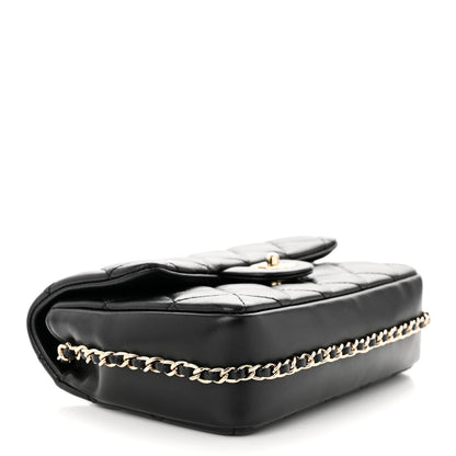 Chanel Lambskin Quilted Small My Precious Flap Black 4 of 10
