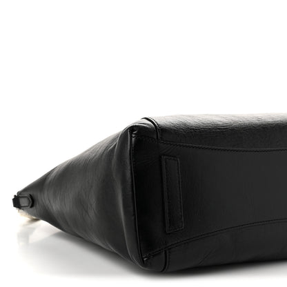 Givenchy Wrinkled Lambskin Small Antigona Sport Top Handle Bag Black 9 of 10