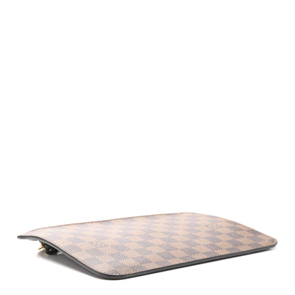Louis Vuitton Damier Ebene Neverfull MM GM Pochette 4 of 9