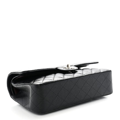 Chanel Caviar Quilted Medium Double Flap Black 4 of 10