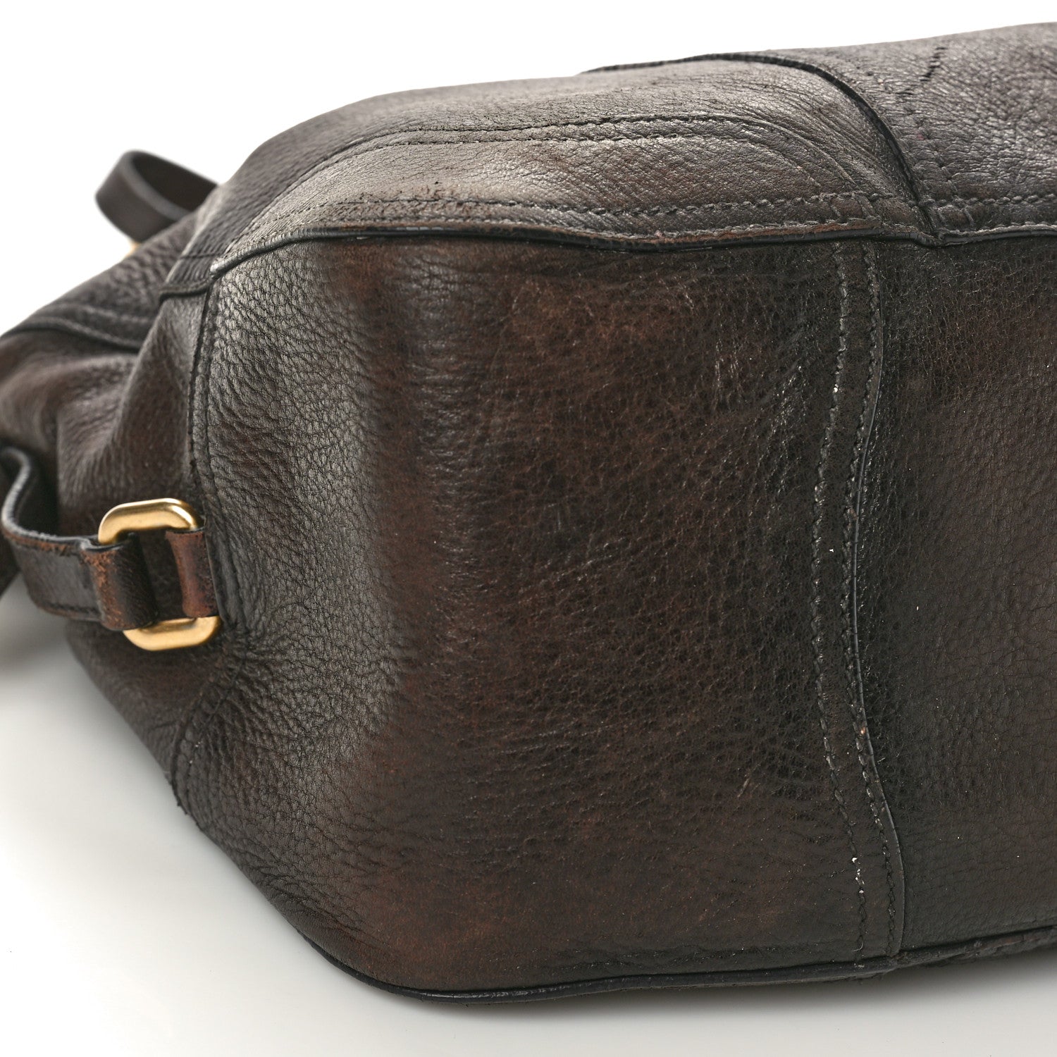 Prada Cervo Antik Shoulder Bag Caffe Sfumato 8 of 16