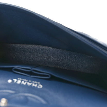 Chanel Caviar Quilted Small Double Flap Blue 4 of 10