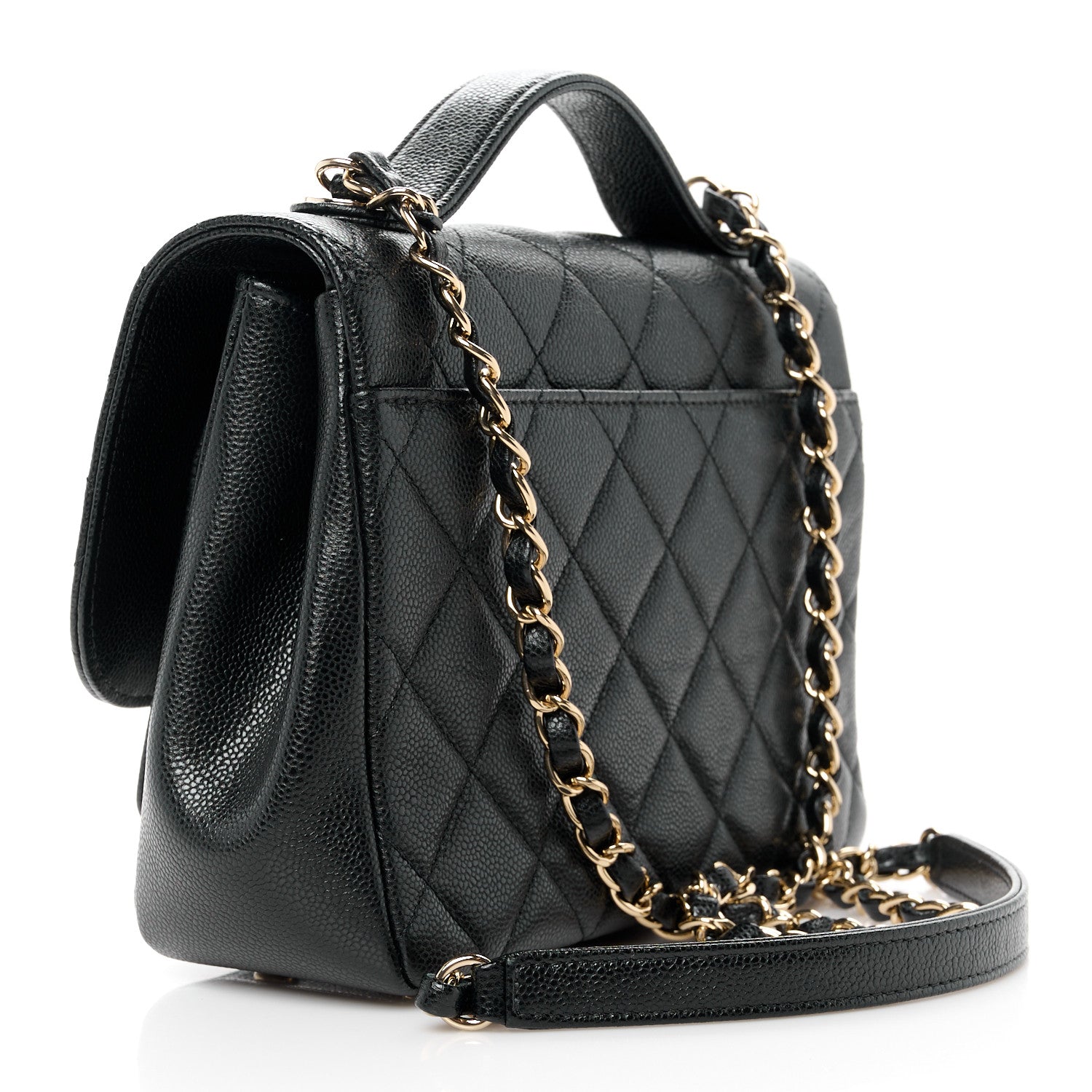 Chanel Caviar Quilted Medium Business Affinity Flap Black 3 of 11