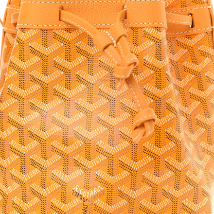 Goyard Goyardine Petit Flot Bucket Bag PM Yellow 6 of 8