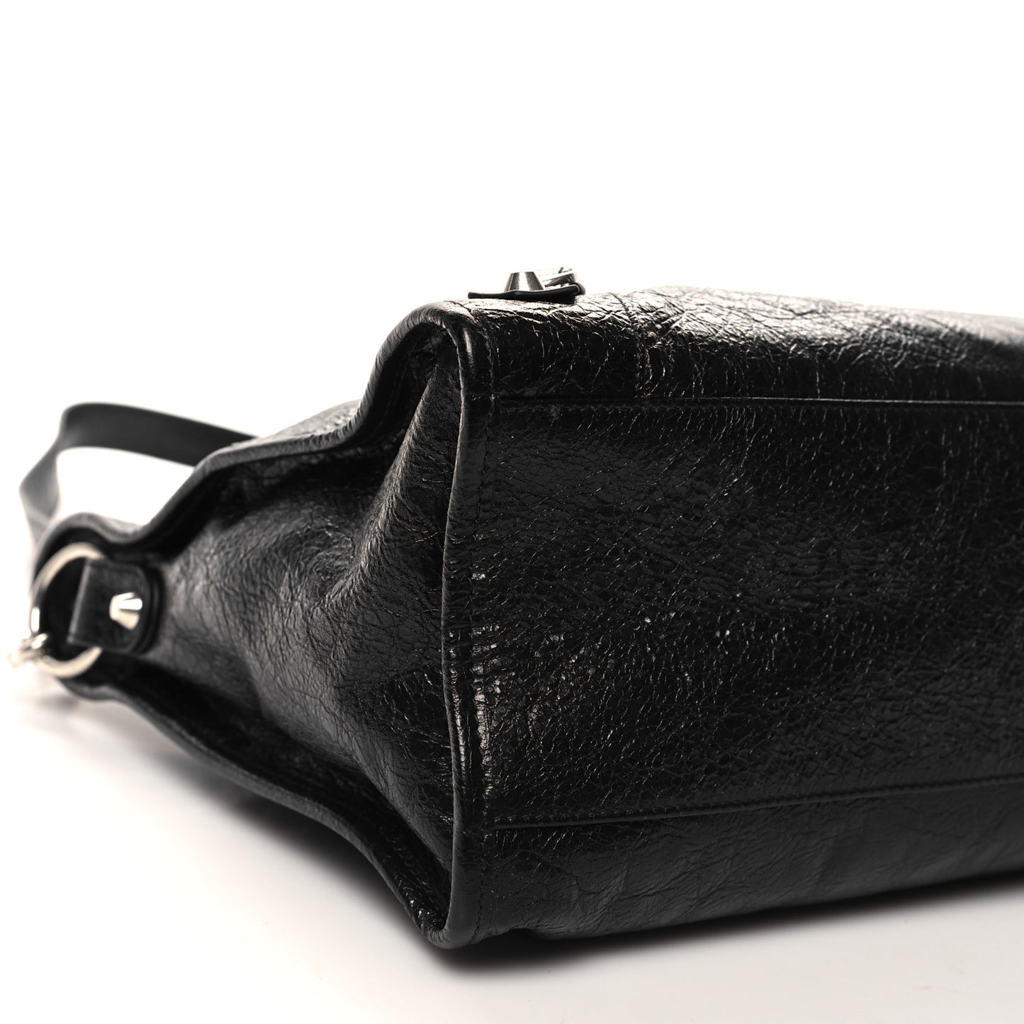 Agneau Arena Silver Hardware Medium Le City Black