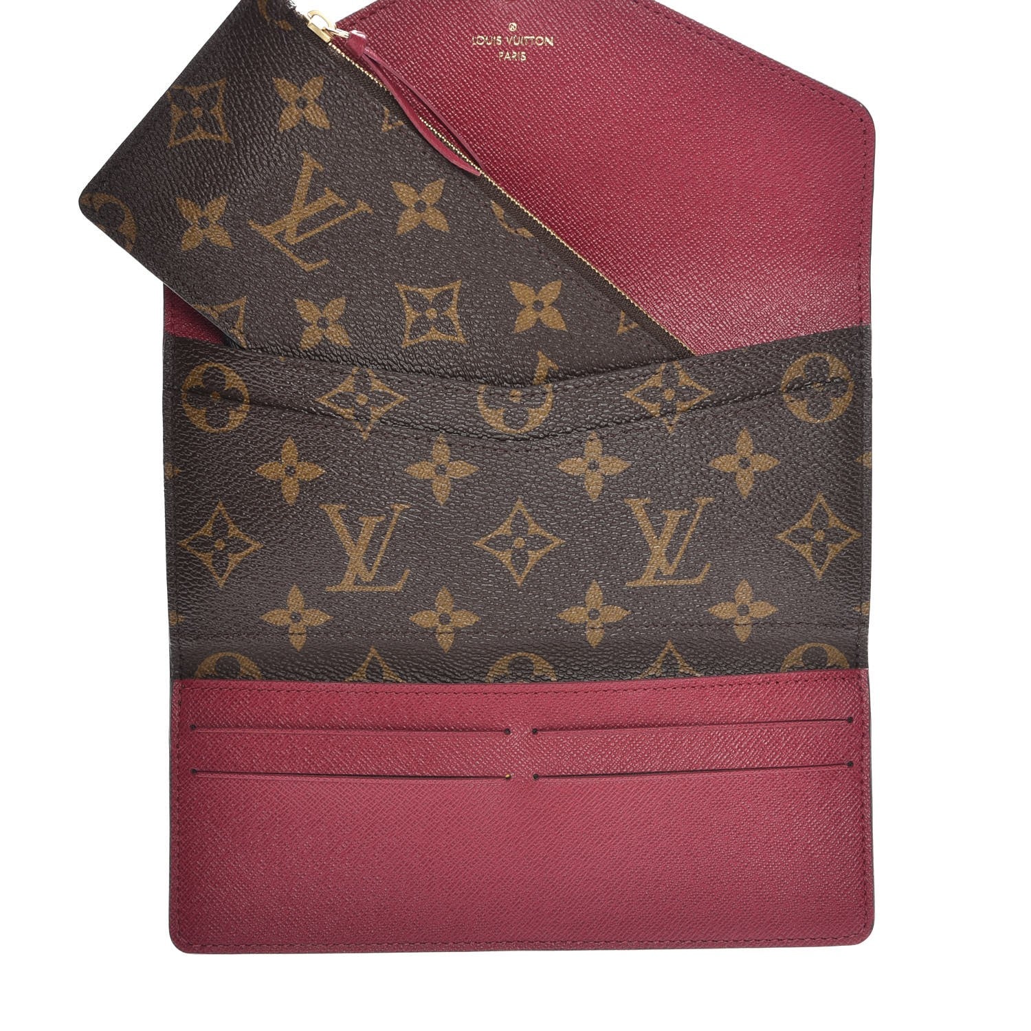 Louis Vuitton Monogram Josephine Wallet Fuchsia 6 of 9