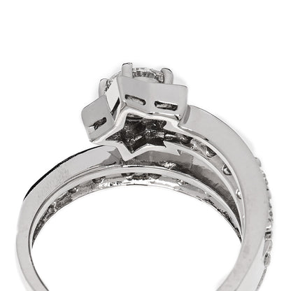 Parker & West by FASHIONPHILE Platinum Diamond 1.50ctw Shooting Star Ring  53 6.5 8 of 10