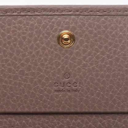 Gucci Pebbled Calfskin GG Marmont Card Case Porcelain Rose 6 of 10