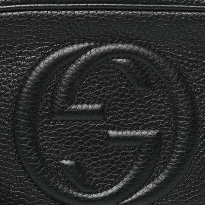 Gucci Pebbled Calfskin Mini Soho Disco Bag Black 8 of 10