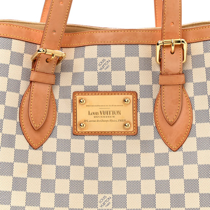 Louis Vuitton Damier Azur Hampstead MM 7 of 11