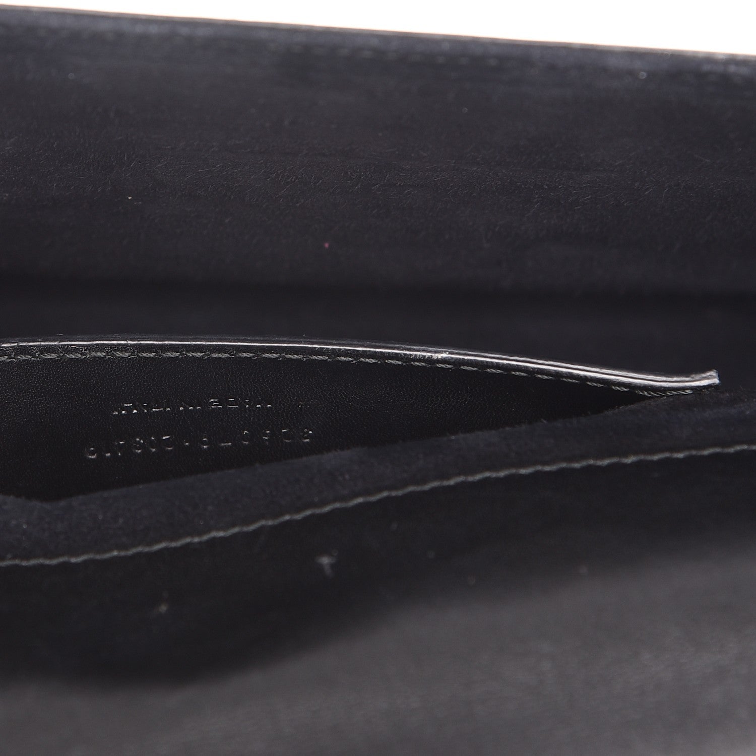 Saint Laurent Calfskin Classic Monogram Clutch Black 7 of 7