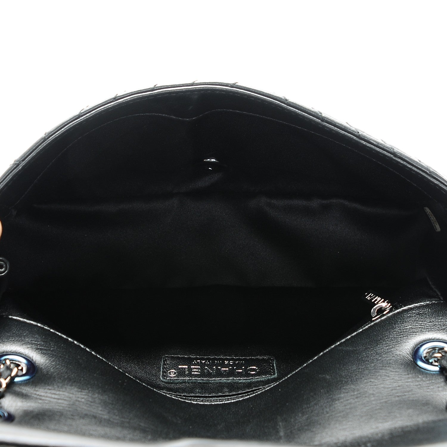 Chanel Lambskin Small CC Crossing Flap Black 5 of 7