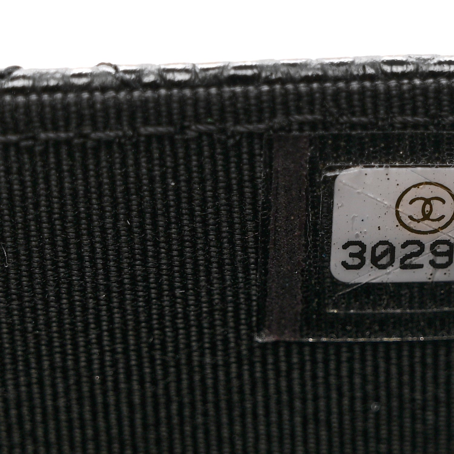 Chanel Caviar Quilted Flap Card Holder Wallet Black 8 of 9