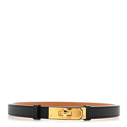 Hermes Epsom Kelly Belt Black 1 of 5