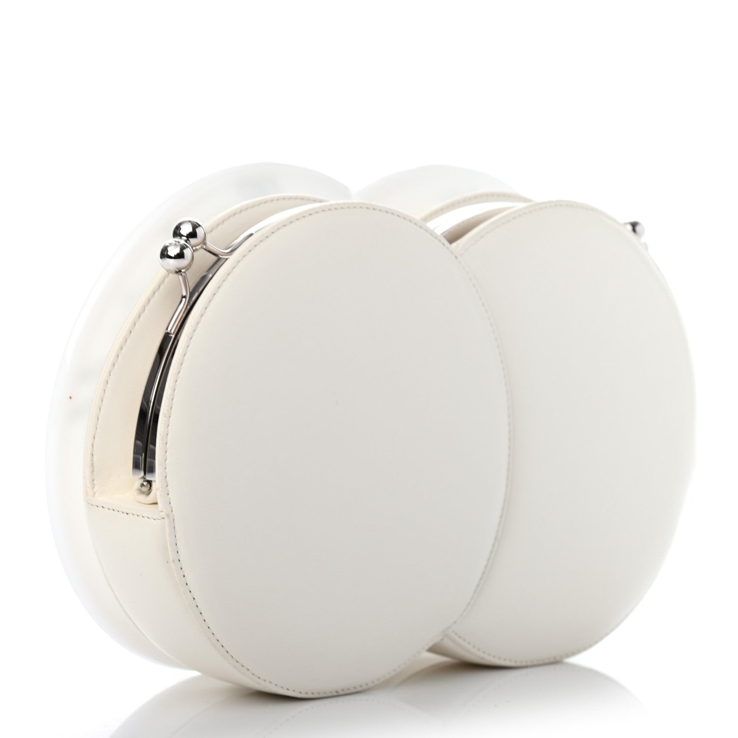 Chanel Plexiglass Brasserie Gabrielle Plates Minaudiere White 3 of 7