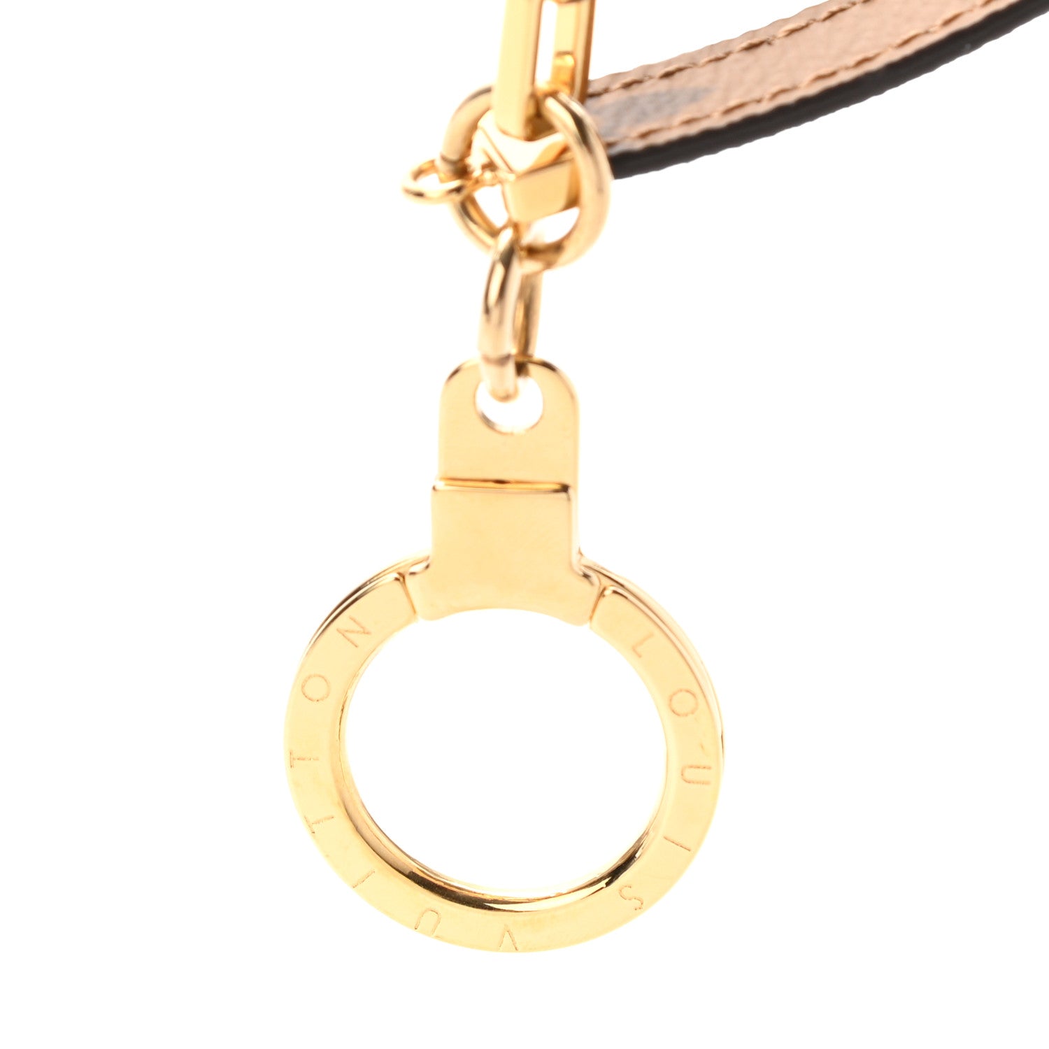 Louis Vuitton Reverse Monogram Dauphine Bag Charm Chain 3 of 6
