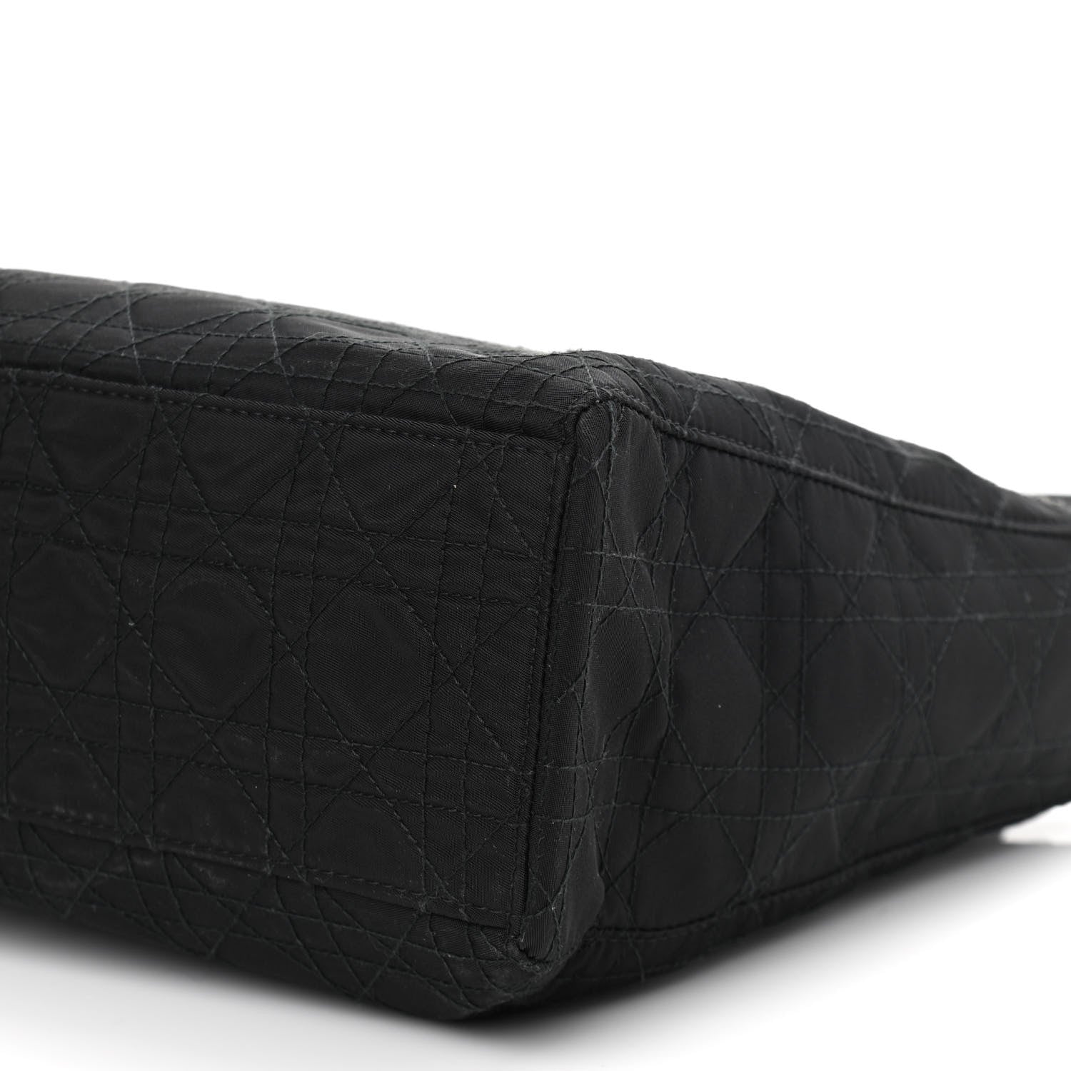 Christian Dior Nylon Cannage Large Lady Dior Black 10 of 10