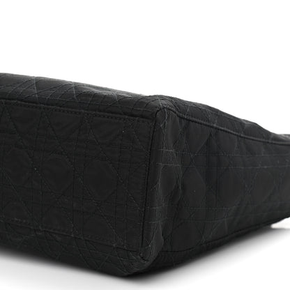Christian Dior Nylon Cannage Large Lady Dior Black 10 of 10
