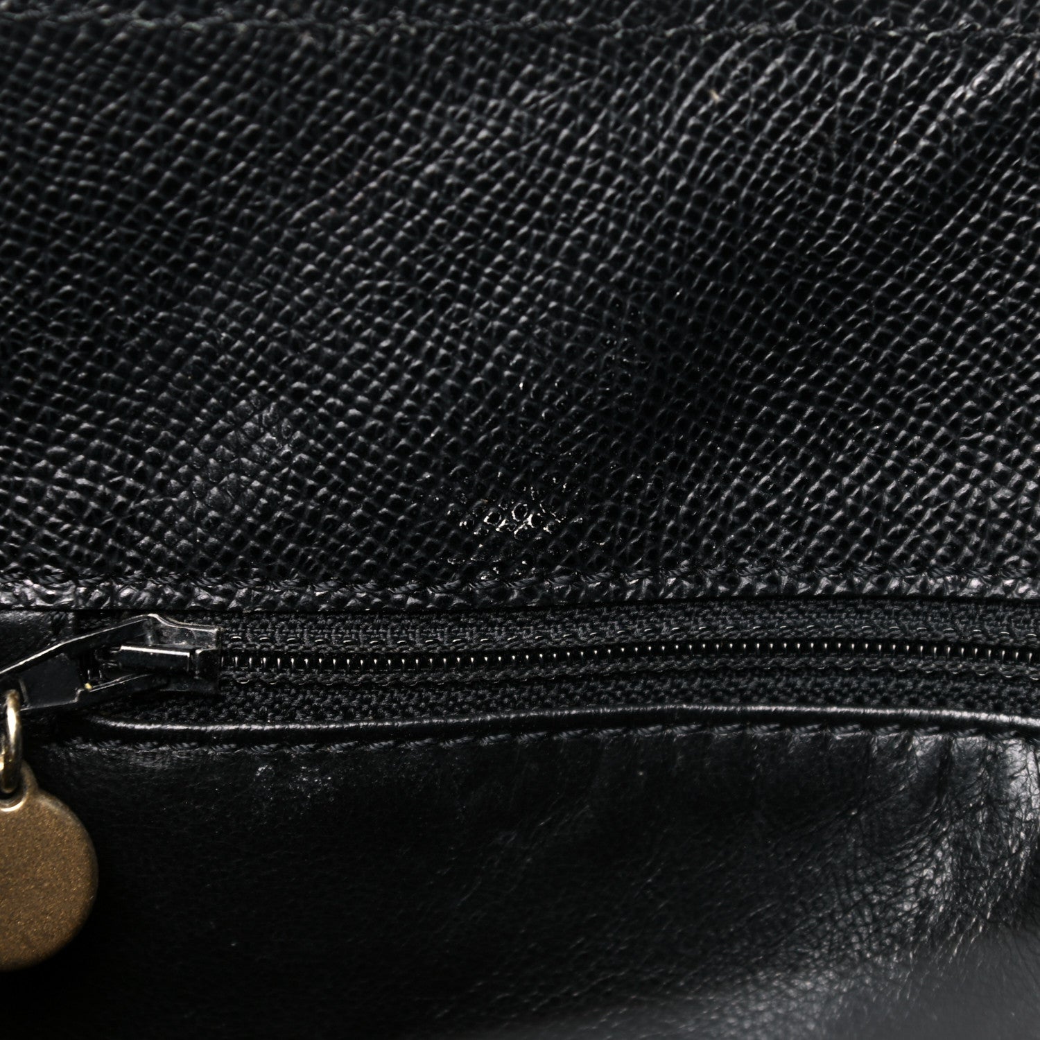 Chanel Grained Calfskin Shopping Tote Black 11 of 26
