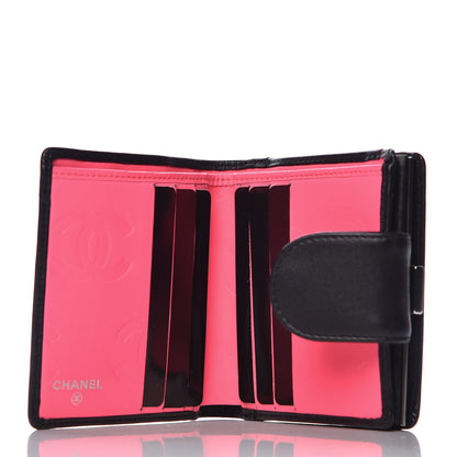 Chanel Calfskin Quilted Cambon Bi-Fold Wallet Black 5 of 7