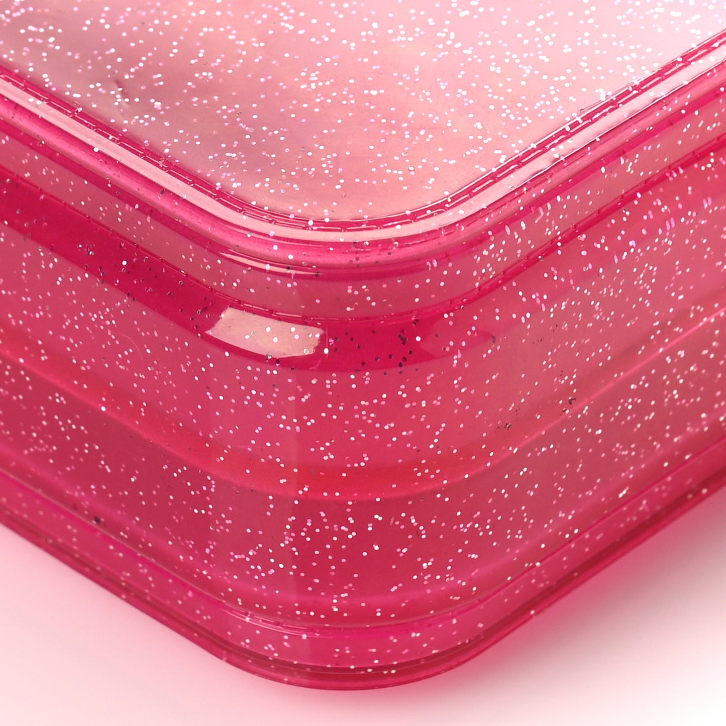 Jelly Glitter Small Snapshot Camera Bag Pink