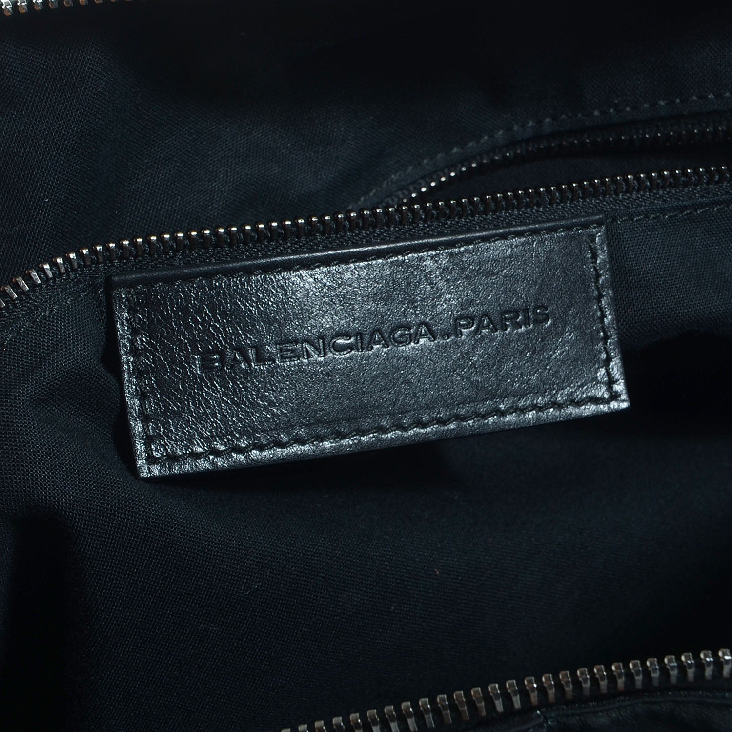 Balenciaga Chevre Perforated Hook GM Black 10 of 11