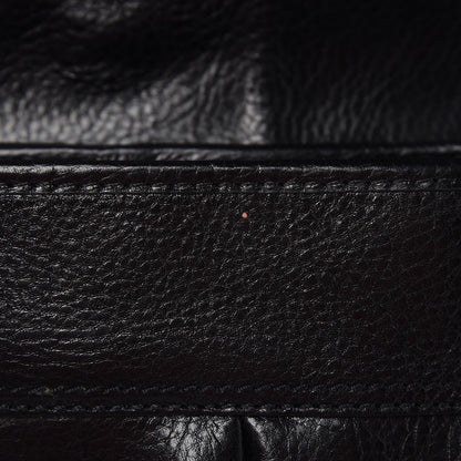 Fendi Calfskin Embellished B Bag Black 9 of 12
