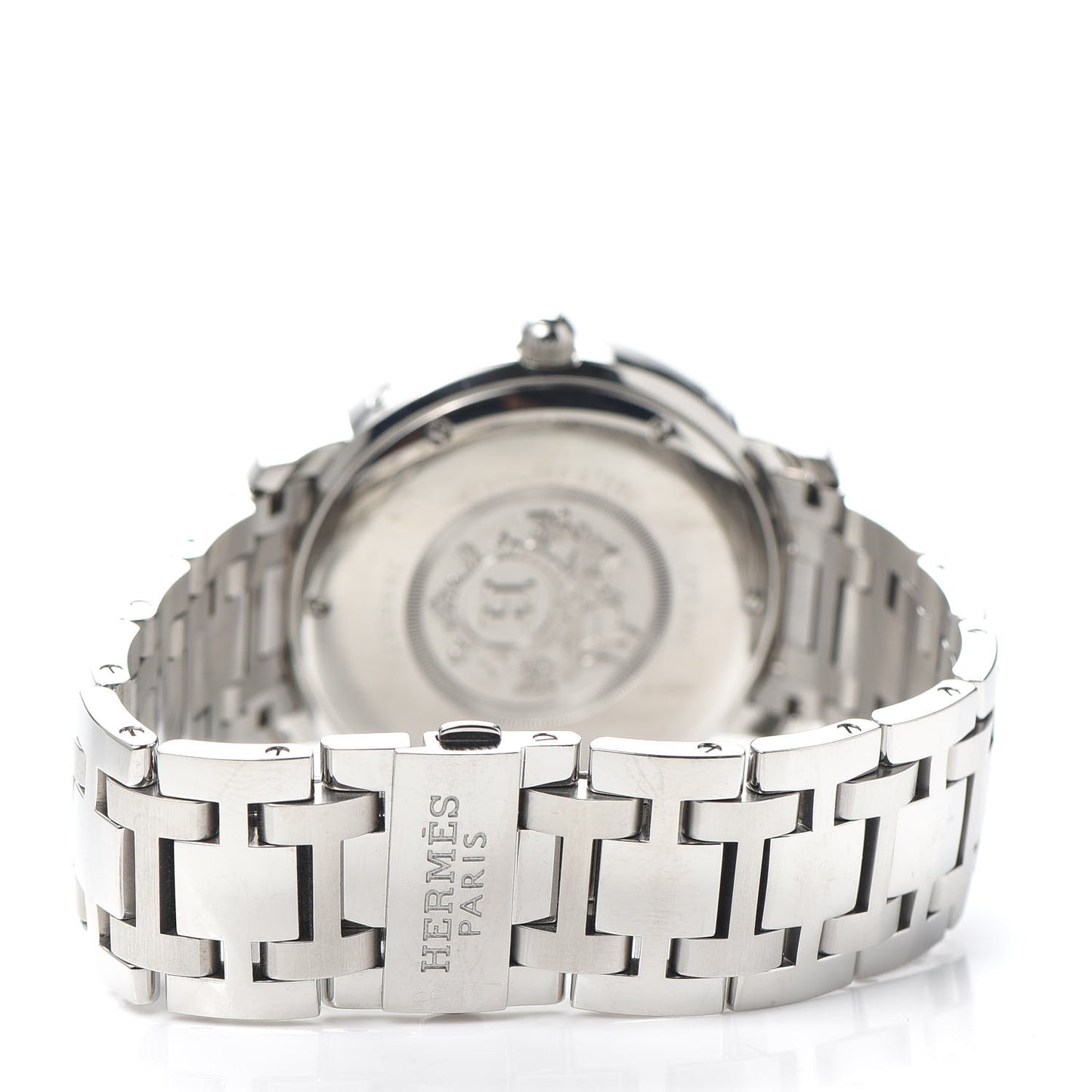 Stainless Steel 39mm Clipper Automatic Watch White