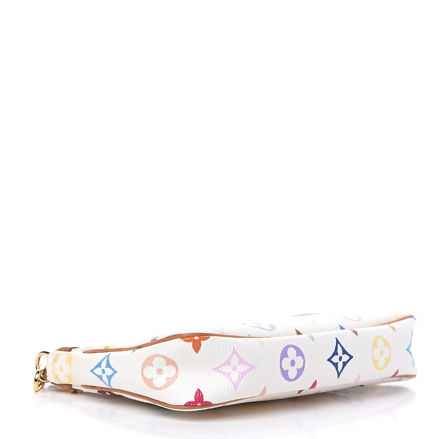 Monogram Multicolor Pochette Accessories White