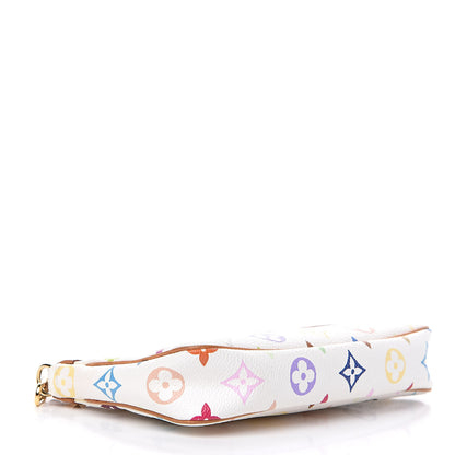 Louis Vuitton Monogram Multicolor Pochette Accessories White 4 of 13