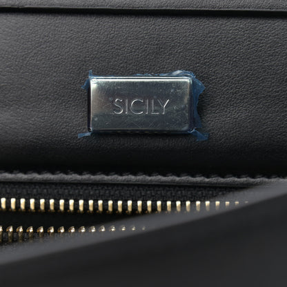 Dolce & Gabbana Calfskin Sicily 62 Black 6 of 9