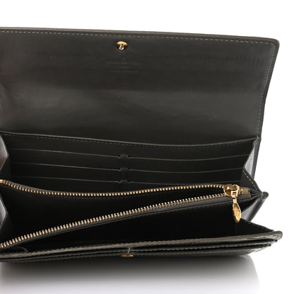 Louis Vuitton Vernis Sarah Wallet Gris Art Deco 5 of 8