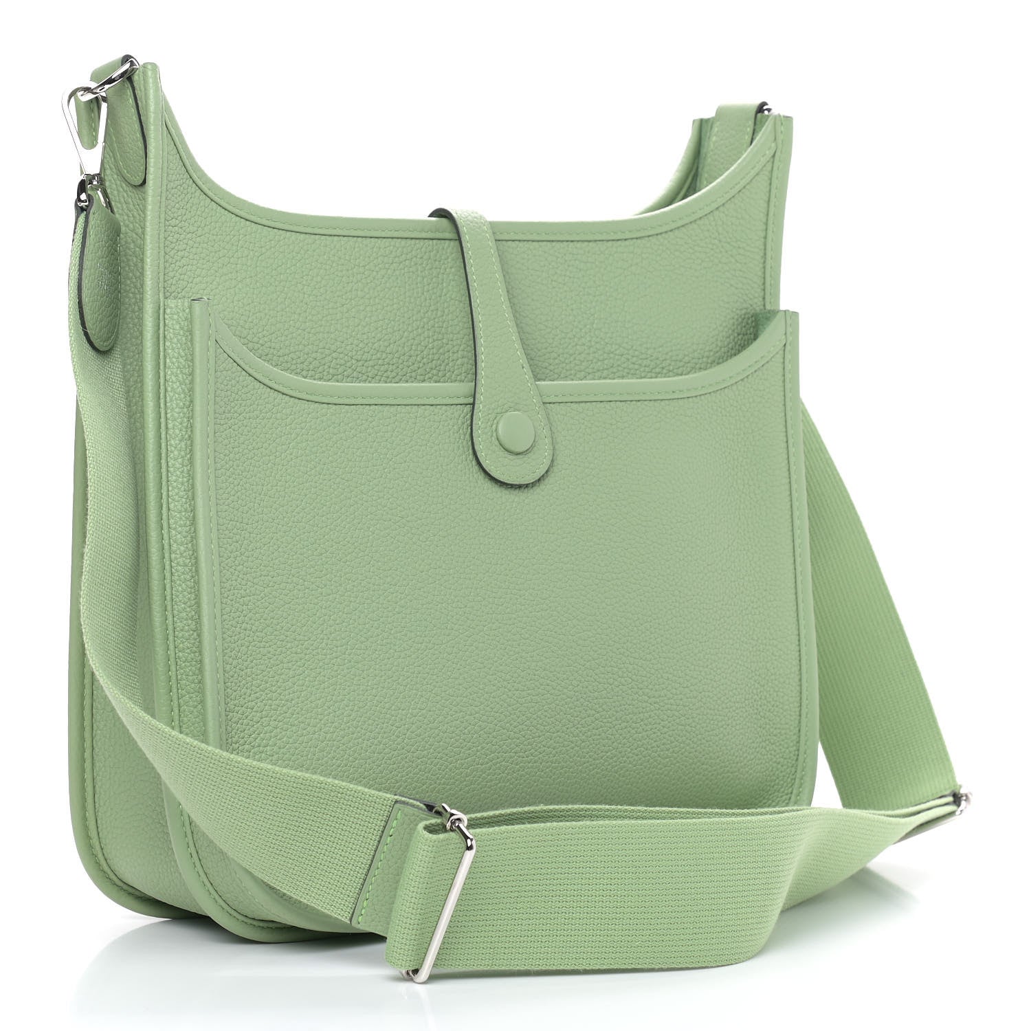 Hermes Taurillon Maurice Evelyne III PM Vert Criquet 2 of 7