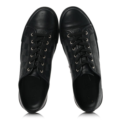 Louis Vuitton Calfskin Damier Graphite Sneakers 7.5 2 of 13